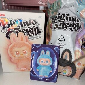 The Monsters Big Into Energy Series Vinyl Plush Pendant HOPE